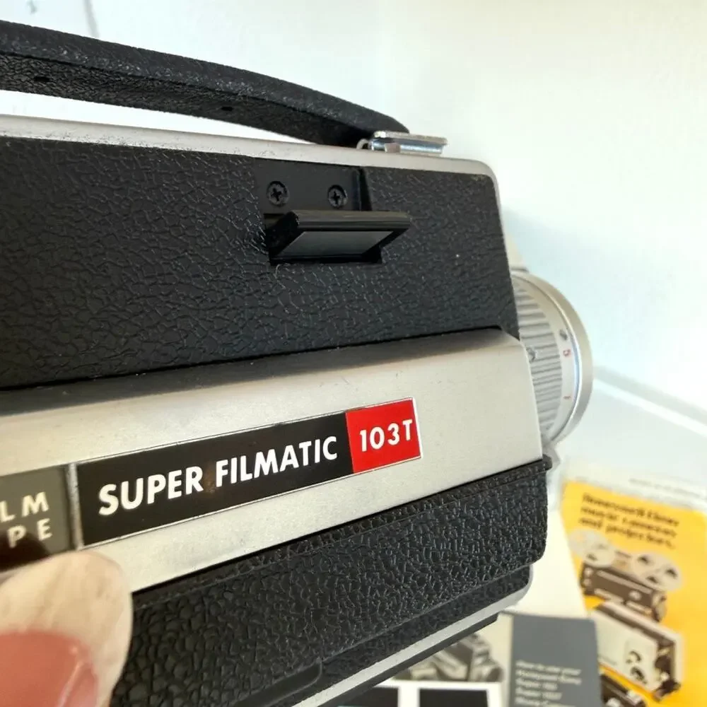 Honeywell Elmo Super 103T 8mm Movie Camera Japan Boxed Kit‎ Vintage Retro